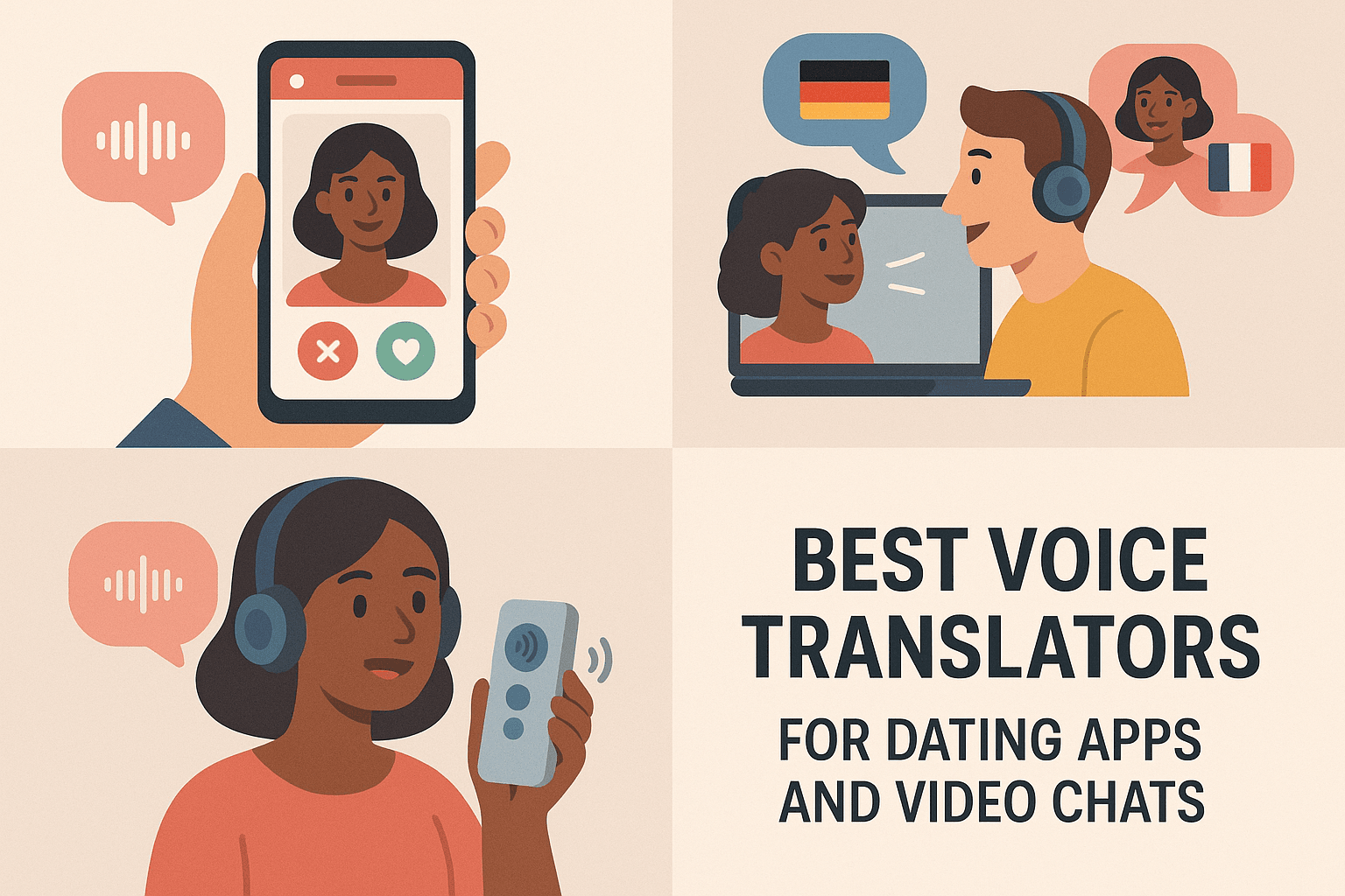 Best Voice Translators for Dating Apps and Video Chats